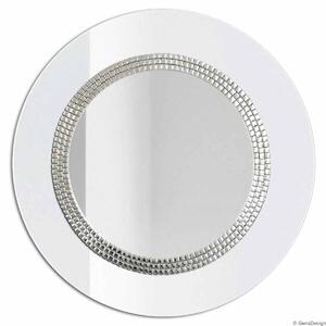 GieraDesign Zrcadlo Elegance White Rozměr: Ø 80 cm