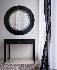 GieraDesign Zrcadlo Elegance Black Rozměr: Ø 80 cm