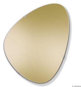 GieraDesign Zrcadlo Fly Gold Rozměr: 47 x 65 cm