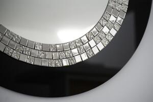 GieraDesign Zrcadlo Glamour Black Rozměr: 80 cm