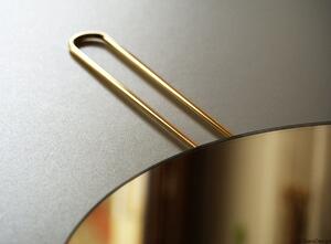 GieraDesign Zrcadlo Hoko Gold Rozměr: Ø 40 cm