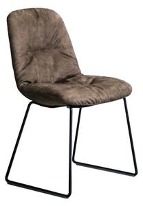 TONON - Čalouněná židle STEP SOFT s ližinovou podnoží