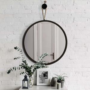 GieraDesign Zrcadlo Loop black Rozměr: Ø 50 cm
