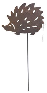 Ježek plech zápich 13/36 cm bronzový