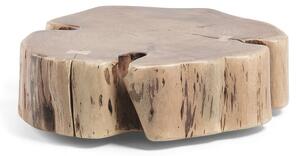 Kulatý konferenční stolek z masivu akácie v přírodní barvě 60x65 cm Essi – Kave Home