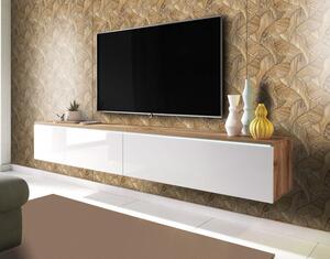 Designová deska za TV - dřevo Rozměry: 1 m x 2 m (VxŠ)