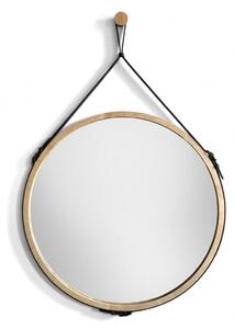 GieraDesign Zrcadlo Scandi Belt Wood Rozměr: Ø 50 cm