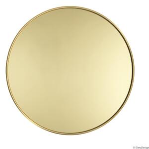 GieraDesign Zrcadlo Scandi Mono Gold Rozměr: Ø 50 cm