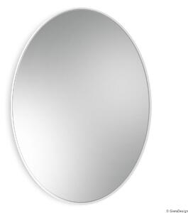 GieraDesign Zrcadlo Scandi Slim Owal White Rozměr: 40 x 60 cm