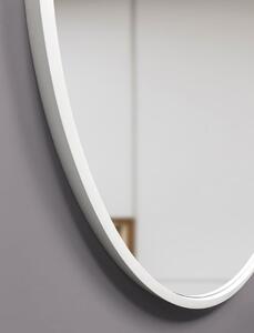 GieraDesign Zrcadlo Scandi Slim White Rozměr: Ø 60 cm