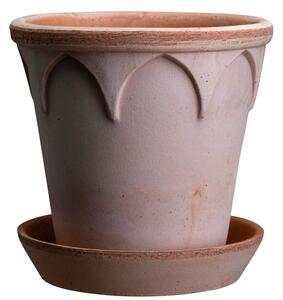 Bergs Potter Terakotový květináč Elizabeth Rosa - 18 cm BP166