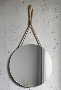GieraDesign Zrcadlo Twist Opti white Rozměr: Ø 50 cm