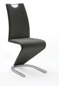 Moderní jídelní židle AMADO ekokůže černá