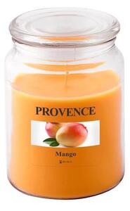 Vonná svíčka ve skle PROVENCE 95 hodin mango