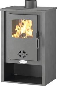 Kamna na dřevo Ekoflam Verano ocel antracit 9,7 kW