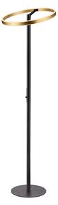 Stojací Lampa SLV, One Straight, stmívatelné, Zlatá / mosazná, Obývací pokoj, Kov, Moderní