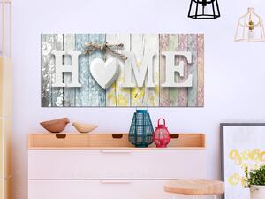Obraz - Vůně domova - plnobarevná 100x45