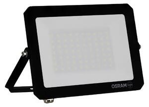 Černý venkovní LED reflektor LUX 50 W bez senzoru, studená bílá