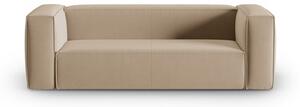 Světle hnědá sametová pohovka 200 cm Mackay – Cosmopolitan Design