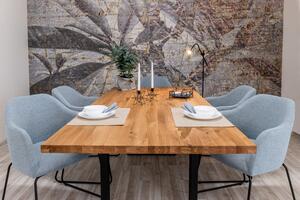 Jídelní stůl z masivu VESUV dub rustik Velikost stolu 180x90