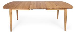 Jídelní set pro 6 osob PARISTEO dub masiv Velikost stolu 160-210 x 90