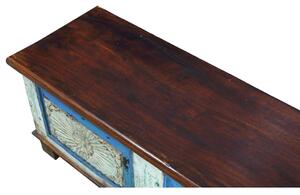 Dřevěná truhla z mangového dřeva, 110x40x47cm