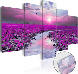 Obraz na akrylátovém skle - Řeka kouzel 100x50