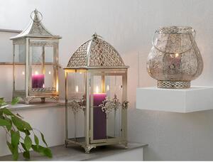 STOJAN NA SVÍČKU kov, sklo Ambia Home - Svícny & stojany na svíčky