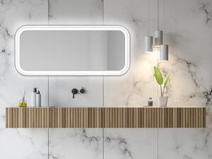 Gaudia Zrcadlo Mirel White LED Rozměr: 40 x 60 cm