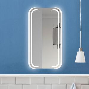 Zrcadlo Mezos bílé LED 55 x 120 cm