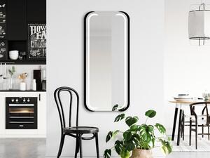 Gaudia Zrcadlo Mezos Black LED Rozměr: 50 x 80 cm