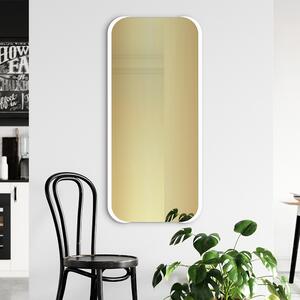 Gaudia Zrcadlo Mezos White - gold glass Rozměr: 50 x 80 cm