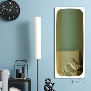 Gaudia Zrcadlo Ferolini White - gold glass Rozměr: 55 x 100 cm