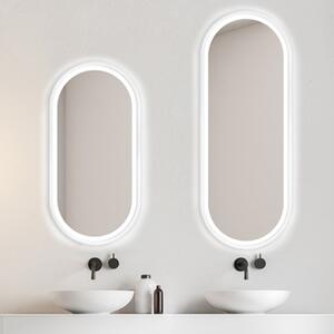 Gaudia Zrcadlo Zeta White LED Rozměr: 40 x 60 cm