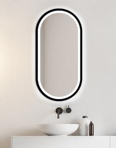 Gaudia Zrcadlo Zeta Black LED Rozměr: 40 x 60 cm
