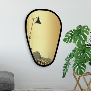 Gaudia Zrcadlo Stanel Black - gold glass Rozměr: 71 x 111 cm
