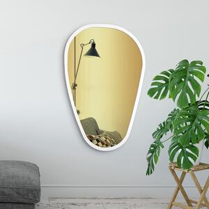 Gaudia Zrcadlo Stanel White - gold glass Rozměr: 71 x 111 cm