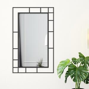 Gaudia Zrcadlo Famio Black Rozměr: 95 x 95 cm