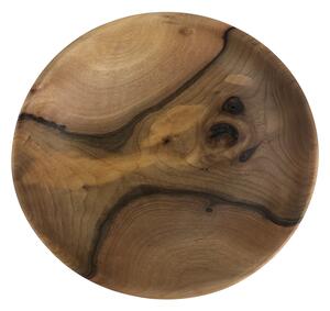 Dřevěná miska 22x5 cm Dora, ořech Rozměr 22x5 cm