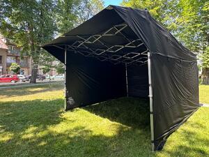 Nůžkový podiový stan 4,5x4,5 m FOH Typ konstrukce: S INTEGROVANÝM KŠILTEM