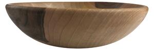 Dřevěná miska 25,5x7,5 cm Charlize, ořech