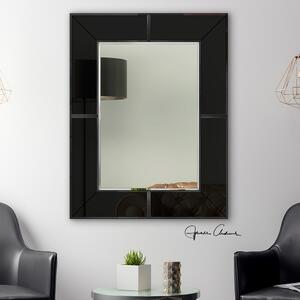 Gaudia Zrcadlo Meruna Black Rozměr: 80 x 100 cm