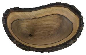 Dřevěná miska 35x26x11 cm Jasper, ořech