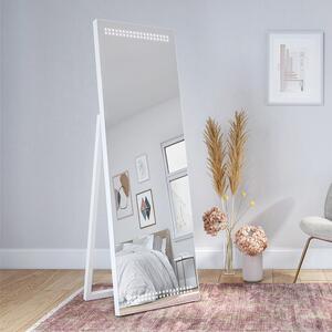 Zrcadlo Niro bílé LED 70 x 180 cm
