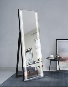 Gaudia Zrcadlo Sidor Black LED Rozměr: 60 x 150 cm