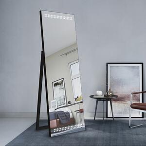 Gaudia Zrcadlo Niro Black LED Rozměr: 60 x 150 cm