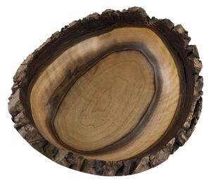 Dřevěná miska 30x28x11 cm Irene, ořech