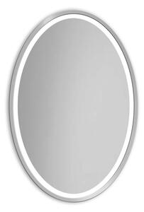 Gaudia Zrcadlo Nordic Oval Silver LED Rozměr: 45 X 65 cm