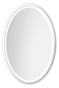 Gaudia Zrcadlo Nordic Oval White LED Rozměr: 45 X 65 cm