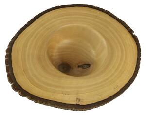 Dřevěná miska 27x24x5 cm Luigi, ořech
